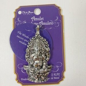 The Hindu Ganesh Amulet Metal  Pendant
